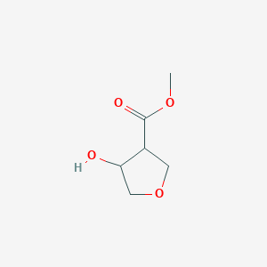 molecular formula C6H10O4 B1501003 Methyl 4-hydroxytetrahydrofuran-3-carboxylate 