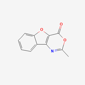 2-methyl-4H-[1]benzofuro[3,2-d][1,3]oxazin-4-one