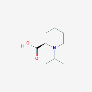 B1501018 (2R)-1-(Propan-2-yl)piperidine-2-carboxylic acid CAS No. 610787-08-1