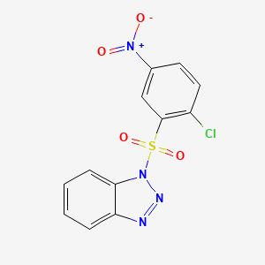 1-[(2-chloro-5-nitrophenyl)sulfonyl]-1H-benzotriazole