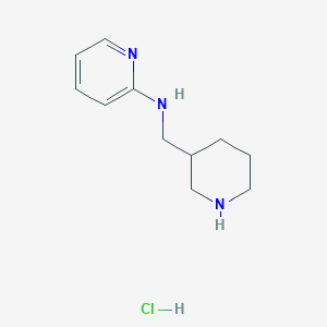 N-(piperidin-3-ylmethyl)pyridin-2-amine hydrochloride