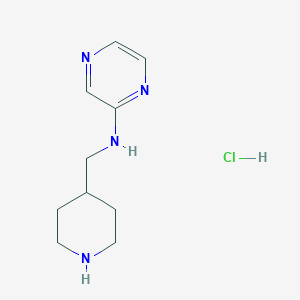 Piperidin-4-ylmethyl-pyrazin-2-yl-amine hydrochloride