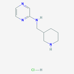 Piperidin-3-ylmethyl-pyrazin-2-yl-amine hydrochloride
