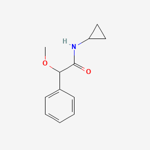 N-cyclopropyl-2-methoxy-2-phenylacetamide