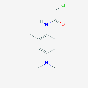 2-chloro-N-[4-(diethylamino)-2-methylphenyl]acetamide