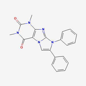 1,3-Dimethyl-7,8-diphenyl-1H-imidazo[2,1-f]purine-2,4(3H,8H)-dione