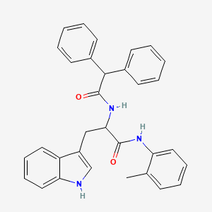 Nalpha-(diphenylacetyl)-N-(2-methylphenyl)tryptophanamide