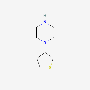 molecular formula C8H16N2S B1501106 1-(噻吩-3-基)哌嗪 CAS No. 666853-12-9
