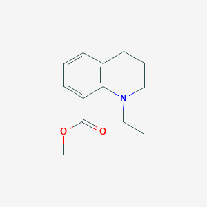 molecular formula C13H17NO2 B1501115 Methyl 1-ethyl-1,2,3,4-tetrahydroquinoline-8-carboxylate 