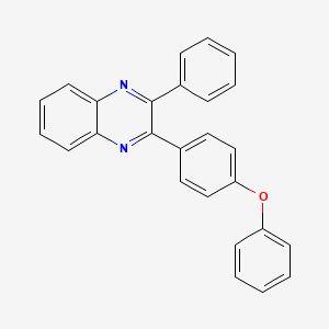 2-(4-Phenoxyphenyl)-3-phenylquinoxaline