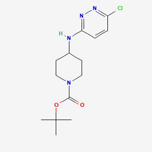 tert-Butyl 4-((6-chloropyridazin-3-yl)amino)piperidine-1-carboxylate