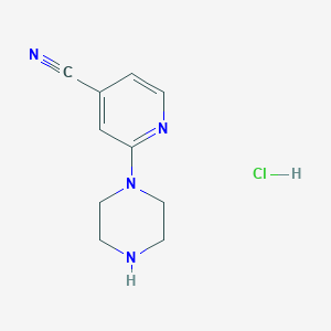 2-Piperazin-1-yl-isonicotinonitrile hydrochloride