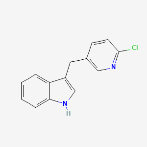 3-(6-Chloro-pyridin-3-ylmethyl)-1H-indole