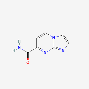 molecular formula C7H6N4O B1501150 Imidazo[1,2-A]pyrimidine-7-carboxamide CAS No. 462651-87-2