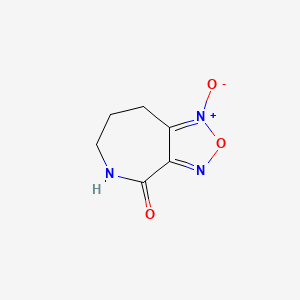 5,6,7,8-Tetrahydro-4H-[1,2,5]oxadiazolo[3,4-c]azepin-4-one 1-oxide