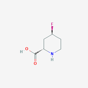 (2S,4S)-4-Fluoropiperidine-2-carboxylic acid