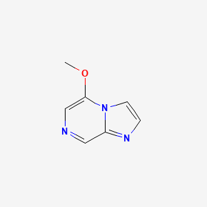 molecular formula C7H7N3O B1501167 5-Methoxyimidazo[1,2-a]pyrazine 