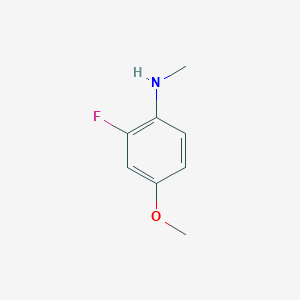 molecular formula C8H10FNO B1501178 2-氟-4-甲氧基-N-甲基苯胺 CAS No. 502435-30-5