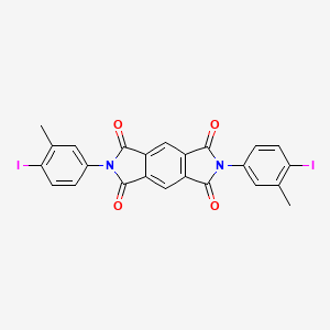 2,6-bis(4-iodo-3-methylphenyl)pyrrolo[3,4-f]isoindole-1,3,5,7(2H,6H)-tetrone