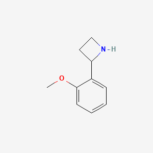 molecular formula C10H13NO B1501186 2-(2-Methoxyphenyl)azetidine CAS No. 777887-09-9