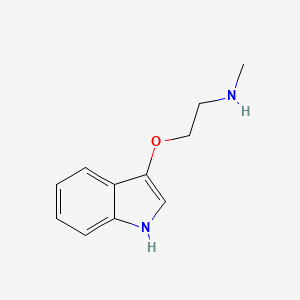2-(1H-indol-3-yloxy)-N-methylethanamine