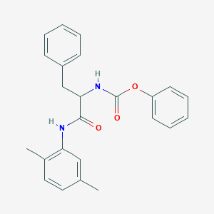 N-(2,5-dimethylphenyl)-Nalpha-(phenoxycarbonyl)phenylalaninamide