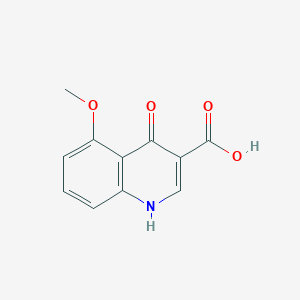 molecular formula C11H9NO4 B1501198 4-Hydroxy-5-methoxyquinoline-3-carboxylic acid CAS No. 873054-97-8