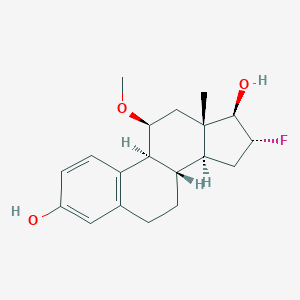 B150120 (8S,9S,11S,13S,14S,16R,17R)-16-fluoro-11-methoxy-13-methyl-6,7,8,9,11,12,14,15,16,17-decahydrocyclopenta[a]phenanthrene-3,17-diol CAS No. 129000-37-9