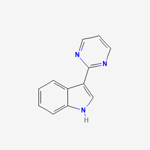 3-Pyrimidin-2-yl-1H-indole