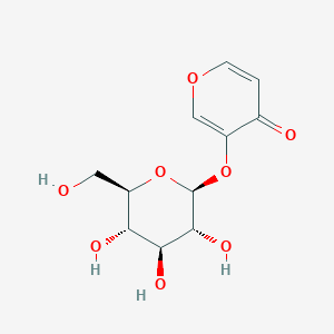 molecular formula C11H14O8 B150121 艾杰罗苷 CAS No. 59219-76-0