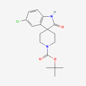 1'-Boc-5-chloro-1,2-dihydro-2-oxo-spiro[3H-indole-3,4'-piperidine]