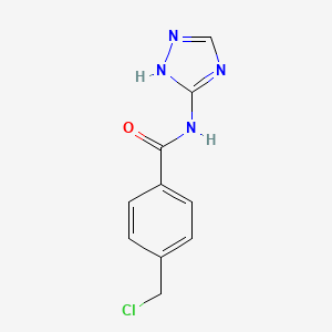 4-Chloromethyl-N-(1H-[1,2,4]triazol-3-yl)-benzamide