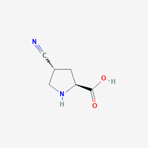 (2S,4R)-4-Cyanopyrrolidine-2-carboxylic acid