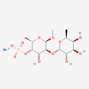 B150125 Methyl-2-O-fucopyranosylfucopyranoside 4-sulfate CAS No. 131511-45-0