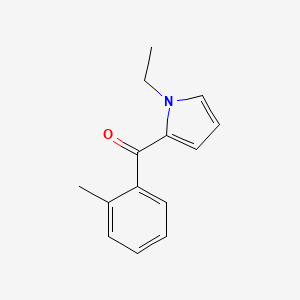 (1-Ethyl-1H-pyrrol-2-yl)(2-methylphenyl)methanone