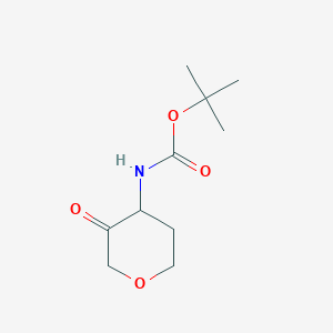 tert-Butyl (3-oxotetrahydro-2H-pyran-4-yl)carbamate