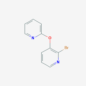 molecular formula C10H7BrN2O B1501259 2-Bromo-3-(pyridin-2-yloxy)-pyridine CAS No. 1065484-62-9
