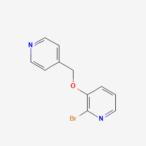 molecular formula C11H9BrN2O B1501260 2-Bromo-3-(pyridin-4-ylmethoxy)-pyridine CAS No. 1065484-75-4