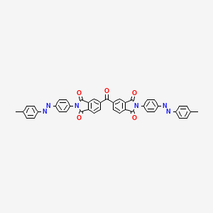 5,5'-carbonylbis[2-{4-[(E)-(4-methylphenyl)diazenyl]phenyl}-1H-isoindole-1,3(2H)-dione]