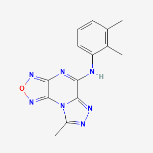 N-(2,3-dimethylphenyl)-8-methyl[1,2,5]oxadiazolo[3,4-e][1,2,4]triazolo[4,3-a]pyrazin-5-amine