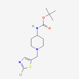 [1-(2-Chloro-thiazol-5-ylmethyl)-piperidin-4-yl]-carbamic acid tert-butyl ester