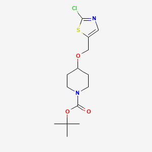 4-(2-Chloro-thiazol-5-ylmethoxy)-piperidine-1-carboxylic acid tert-butyl ester