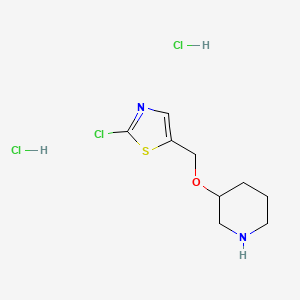 3-(2-Chloro-thiazol-5-ylmethoxy)-piperidine dihydrochloride
