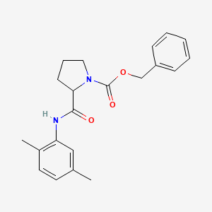 Benzyl 2-[(2,5-dimethylphenyl)carbamoyl]pyrrolidine-1-carboxylate