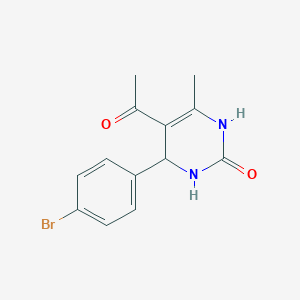 5-acetyl-4-(4-bromophenyl)-6-methyl-3,4-dihydropyrimidin-2(1H)-one