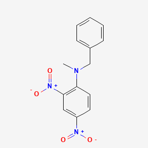 molecular formula C14H13N3O4 B15013144 N-benzyl-N-methyl-2,4-dinitroaniline 