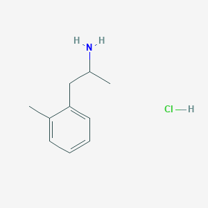 molecular formula C10H16ClN B1501319 Ortetamine Hydrochloride CAS No. 77083-24-0