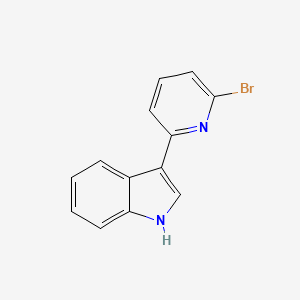 molecular formula C13H9BrN2 B1501325 3-(6-Bromo-pyridin-2-yl)-1H-indole CAS No. 1146080-40-1