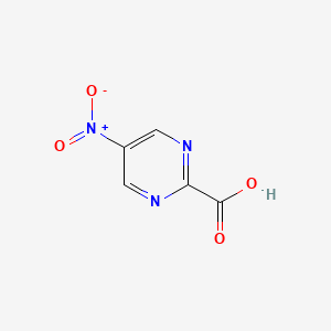 molecular formula C5H3N3O4 B1501330 5-Nitropyrimidine-2-carboxylic acid CAS No. 1086393-02-3