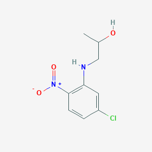 1-[(5-Chloro-2-nitrophenyl)amino]propan-2-ol